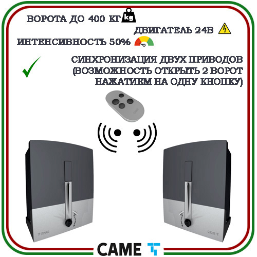 Комплект автоматики для ворот Came BXL Start 6